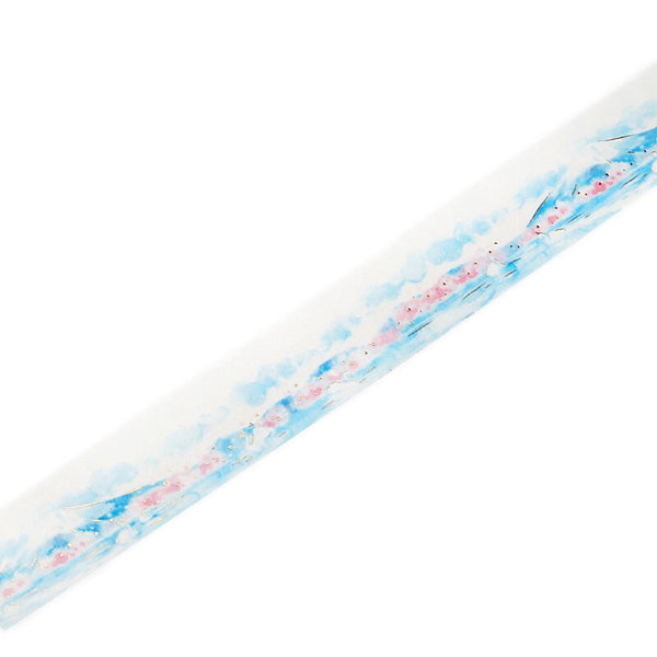 Washi Tape Watercolor Town - Mont Fuji | Moshi Moshi Paris