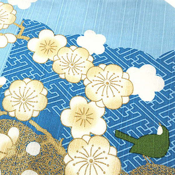 Furoshiki Bunti & White Plum - Emballage Cadeaux | Moshi Moshi Paris