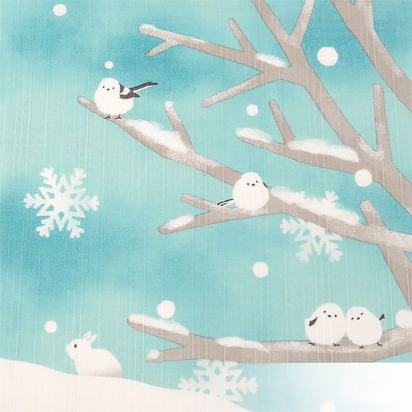 Furoshiki Chat & Snow Mizuiro - Made in Japan | Moshi Moshi Paris