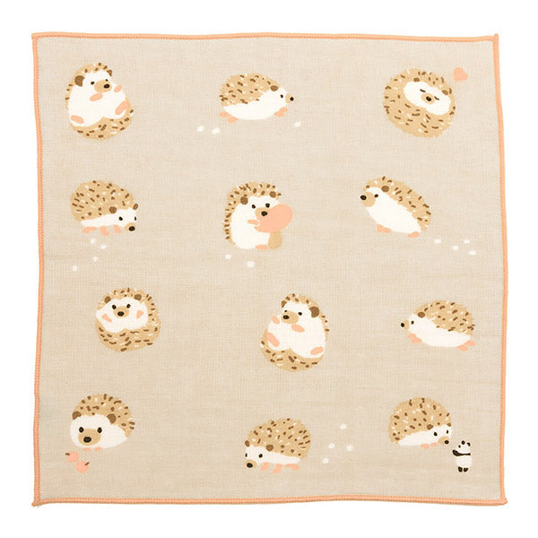 Serviette Japonaise Hérisson - Kawaii et Douce | Moshi Moshi Paris