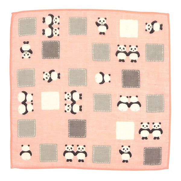 Serviette Panda Cream - Made in Japan | Moshi Moshi Paris Boutique