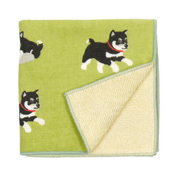 Serviette Japonaise Kawaii - Shiba Inu | Moshi Moshi Boutique Paris
