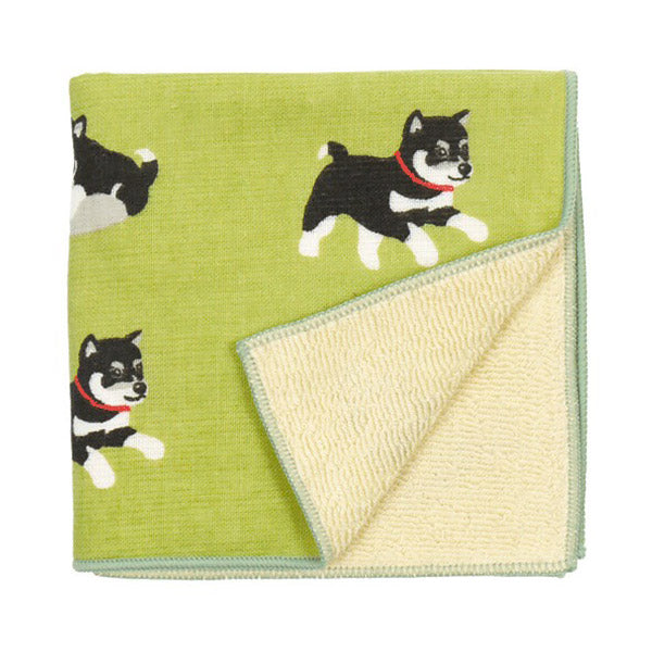 Serviette Japonaise Kawaii - Shiba Inu | Moshi Moshi Boutique Paris