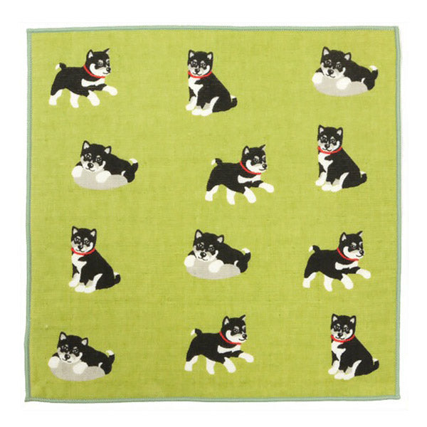 Serviette Japonaise Kawaii - Shiba Inu | Moshi Moshi Boutique Paris
