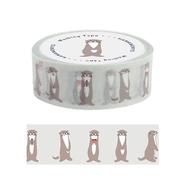 Masking Tape Yuko Loutre - Papeterie Japonaise | Moshi Moshi Paris