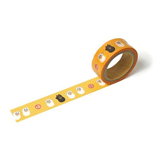 Masking Tape Chat Maneki Neko - Papeterie Kawaii | Moshi Moshi Paris