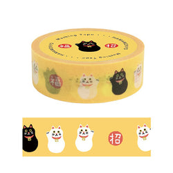 Masking Tape Chat Maneki Neko - Papeterie Kawaii | Moshi Moshi Paris