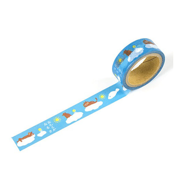 Masking Tape Yuko - Chat, My Happy Life | Moshi Moshi Boutique 