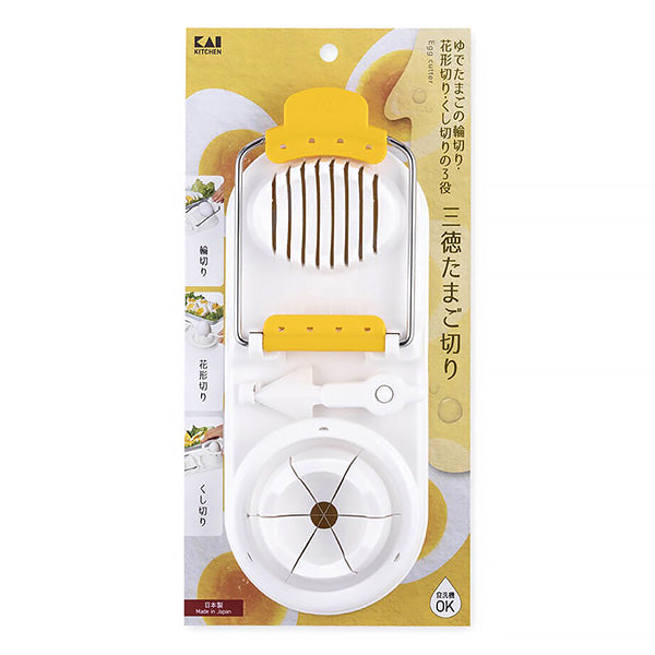 Découpe Oeuf 3 en 1 Santoku Shell - Made in Japan | Moshi Moshi 