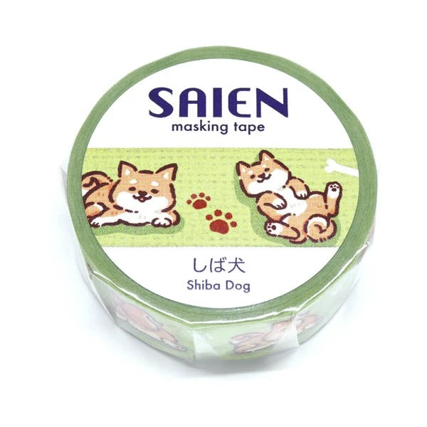 Washi Tape Japonais - Shiba Inu | Moshi Moshi Papeterie