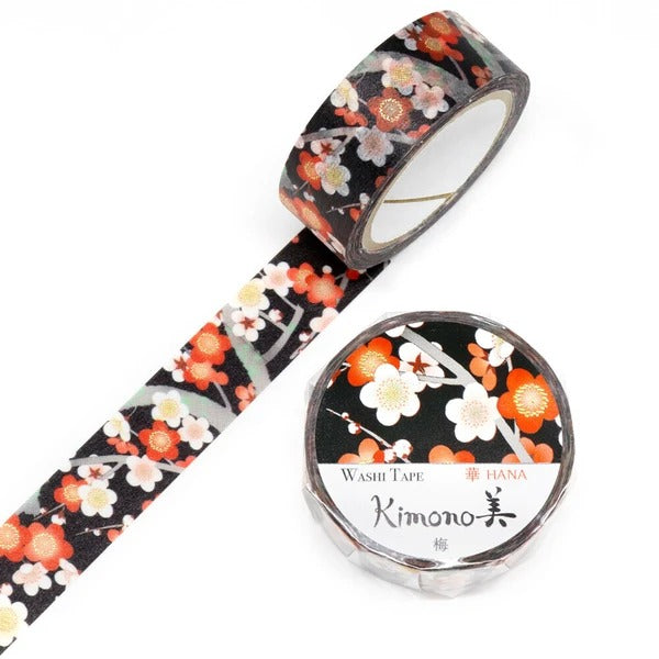 Washi Tape Kimono - Plum | Moshi Moshi Papeterie Paris