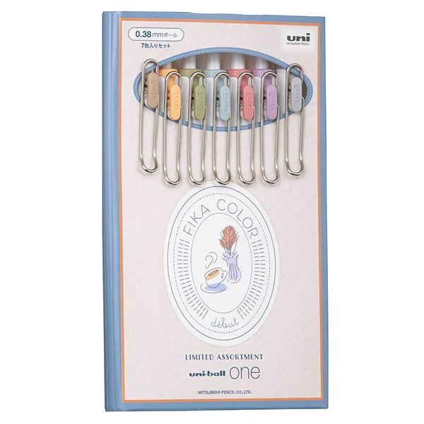 Stylo Bille Gel - One Fika Color, Mitsubishi, 0.38MM
