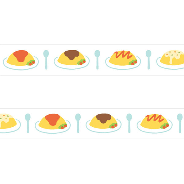 Washi Tape Omurice - Papeterie Kawaii | Moshi Moshi Paris Japan