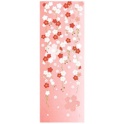 Tenugui Weeping Cherry Blossom - Déco Japonaise | Moshi Moshi Boutique