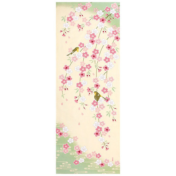 Tenugui Shidare Yumezakura - Déco Japonaise | Moshi Moshi Paris