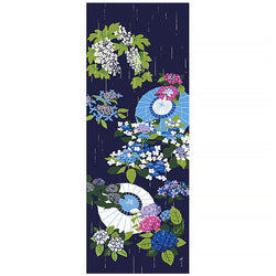 Tenugui Hortensia - Déco Japonaise | Moshi Moshi Paris