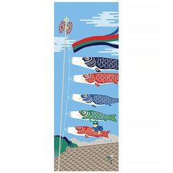 Tenugui Koinobori -  Carp Streamer in the Sky | Moshi Moshi Paris 