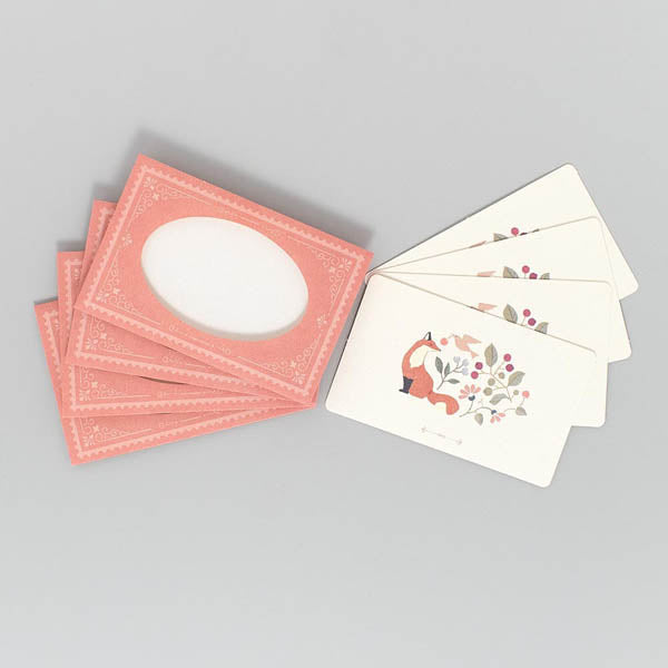 Carte Enveloppe Renard Kitsuné - Papeterie Japonaise | Moshi Moshi