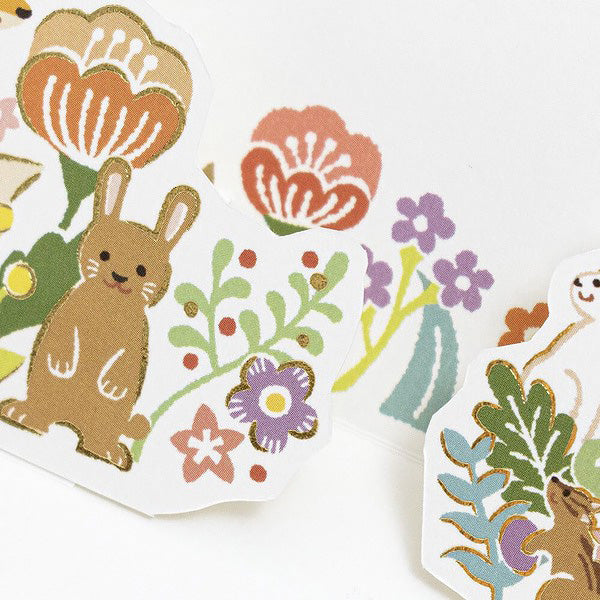 Carte Pop Up Forest - Merci | Moshi Moshi Papeterie Japonaise