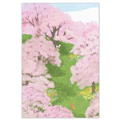 Carte Postale Spring Chat - Kawaii  | Moshi Moshi Papeterie Kawaii