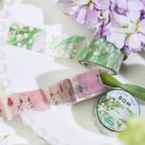 Clear Tape Colorful - Dream Lily | Moshi Moshi Papeterie