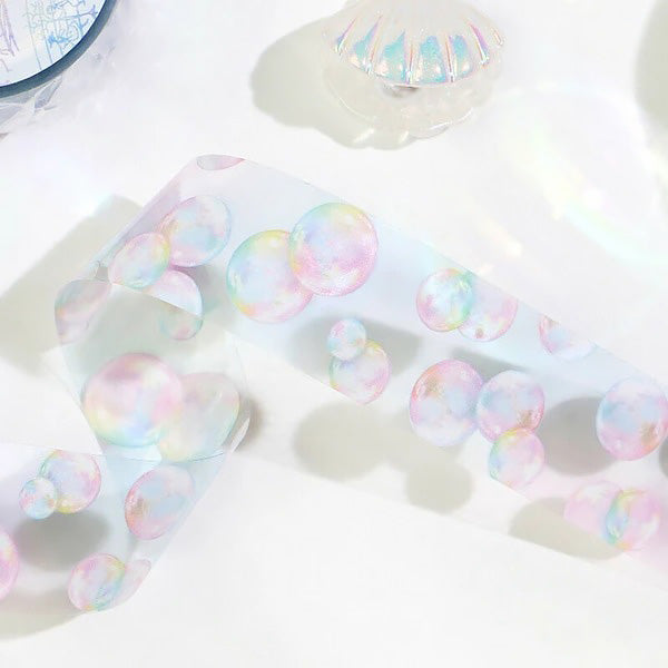 Clear Tape Japonais Colorful - Soap Bubble | Moshi Moshi Papeterie
