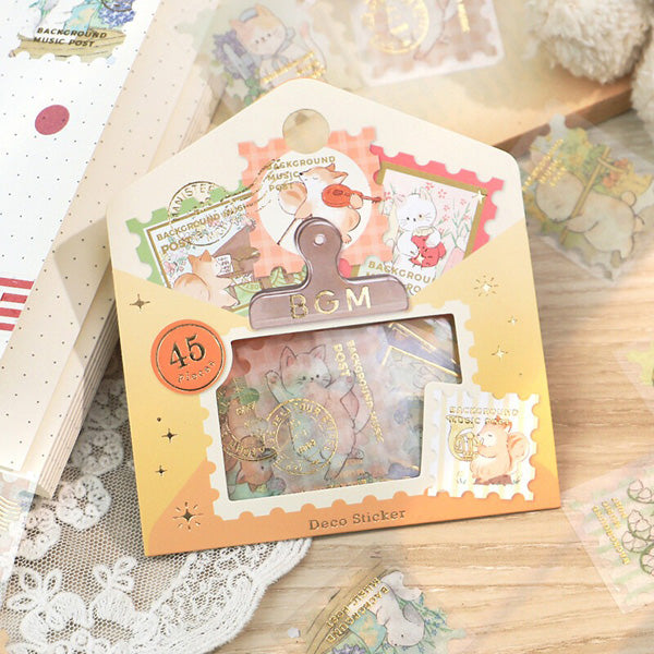 Stickers Box Post Office - Animal Forest | Moshi Moshi Paris