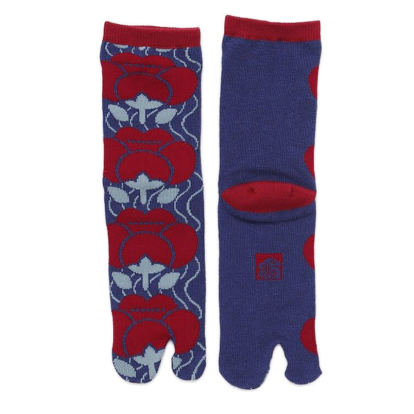 Chaussette Tabi Plum Blossom - Made in Japan | Moshi Moshi Paris