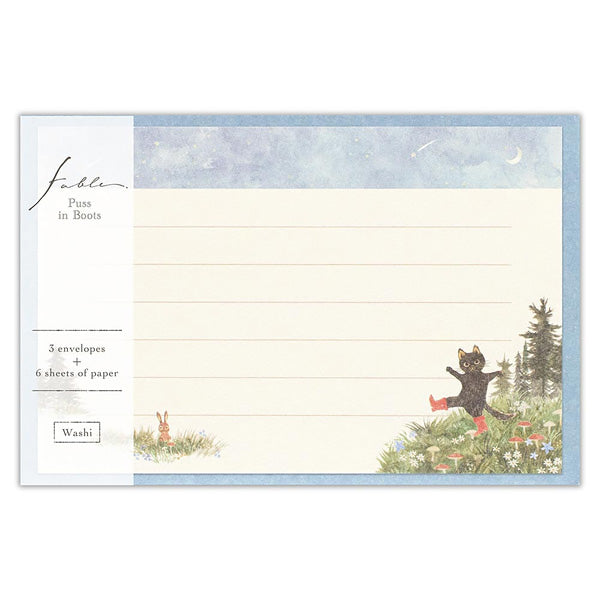 Papier Lettre & Enveloppe Fairy Tale - Le Petit Poucet | Moshi Moshi 