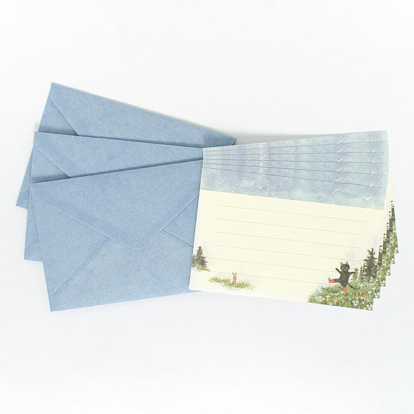 Papier Lettre & Enveloppe Fairy Tale - Le Petit Poucet | Moshi Moshi 