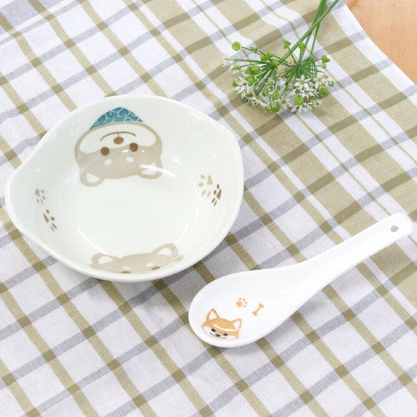 Cuillère Shiba Inu - Porcelaine Japonaise | Moshi Moshi Paris 