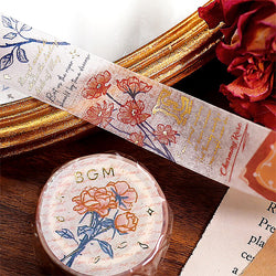 Washi Tape Romance In The Garden - Kawaii | Moshi Moshi 