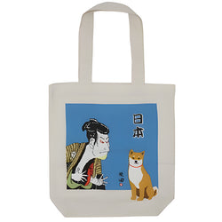 Tote Bag Shiba Inu - Kabuki | Moshi Moshi Boutique Paris Japan