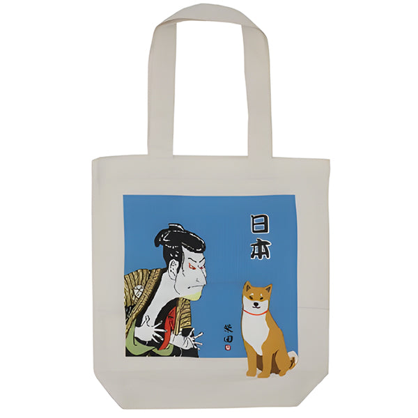 Tote Bag Shiba Inu - Kabuki | Moshi Moshi Boutique Paris Japan