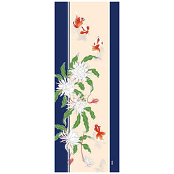 Tenugui Goldfish In Moonlight Beauty - Déco Japonaise | Moshi Moshi
