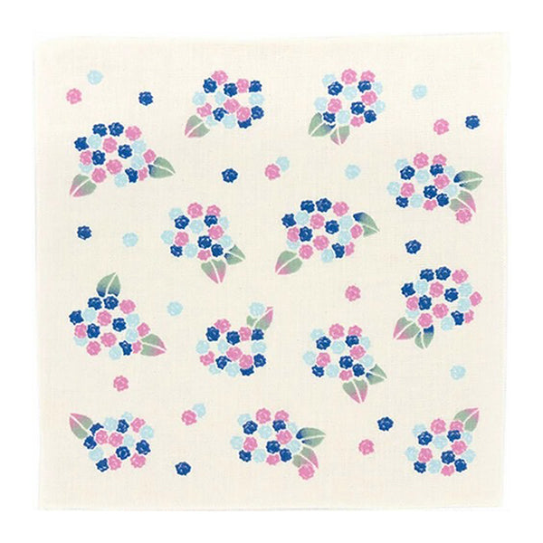 Serviette Hanako - Hortensia | Moshi Moshi Paris Boutique
