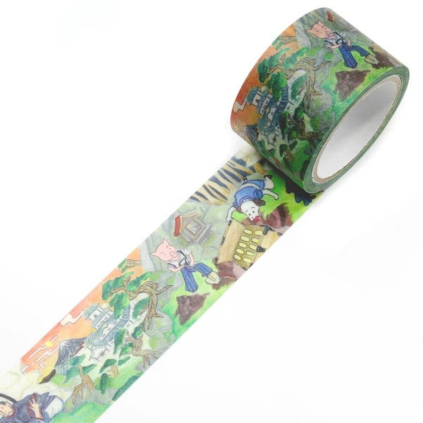 Washi Tape Saien - Excavating Tokugawa Buried Gold | Moshi Moshi