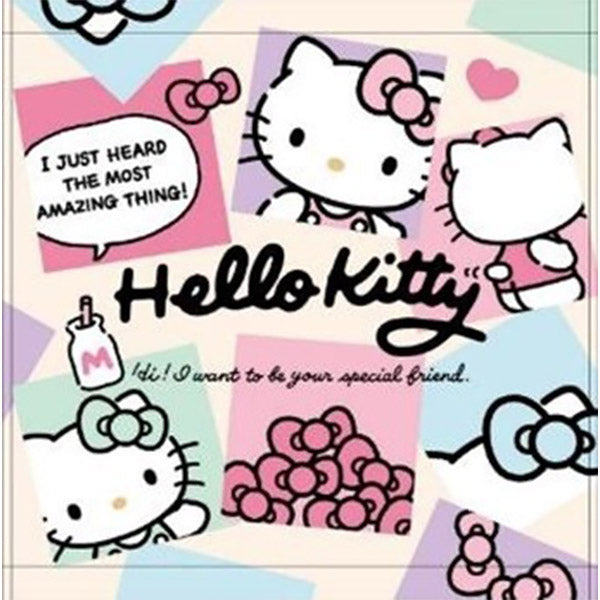 Serviette Hello Kitty Happy Day - Sanrio Official | Moshi Moshi Paris