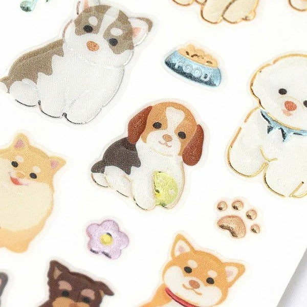 Stickers Seal Hello Dogs - Papeterie Kawaii | Moshi Moshi Paris Japan
