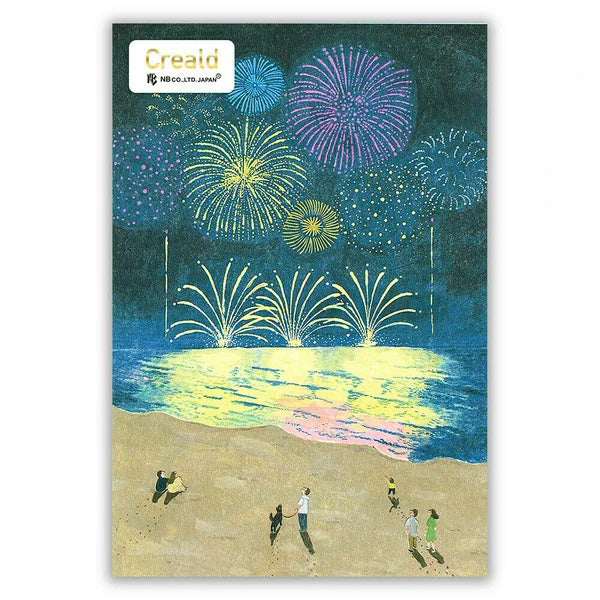 Carte Postale Fireworks - Papeterie Japonaise | Moshi Moshi Paris
