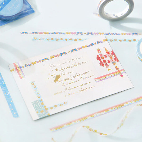 Washi Tape Rainbow - White Bird | Moshi Moshi Papeterie