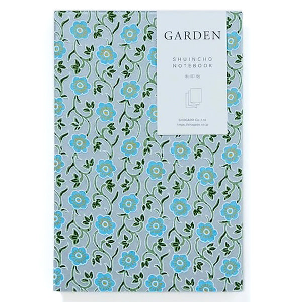 Carnet Yuzen Stampbook - Garden 02 | Moshi Moshi Papeterie Japonaise