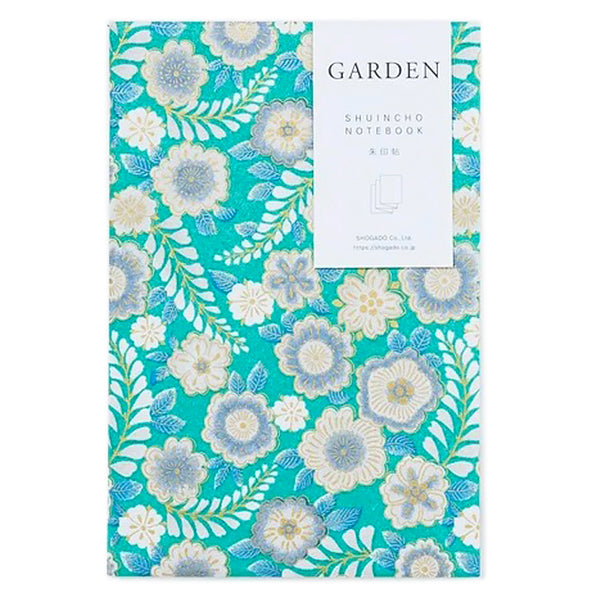 Carnet Yuzen Stampbook - Garden 06 | Moshi Moshi Papeterie Japonaise