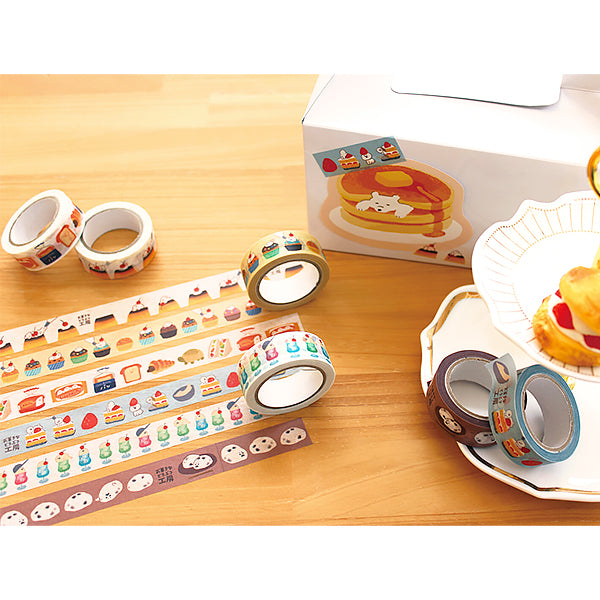 Washi Tape Cup Cake - Sweet Animals | Moshi Moshi Paris Japan