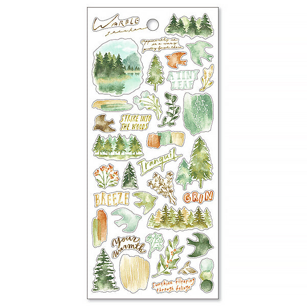 Stickers Warble - Papeterie Japonaise | Moshi Moshi Paris