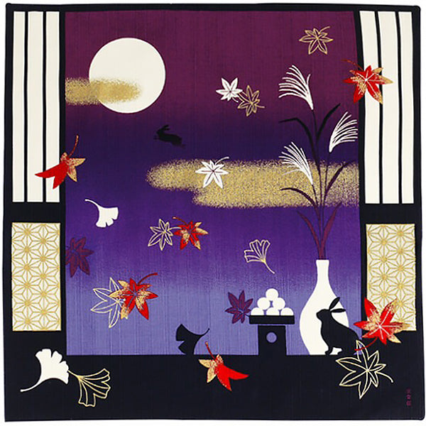 Furoshiki Usagi Moon - Emballage Cadeaux | Moshi Moshi Paris