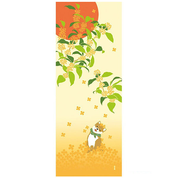 Tenugui Shiba Inu - Déco Japonaise | Moshi Moshi Paris