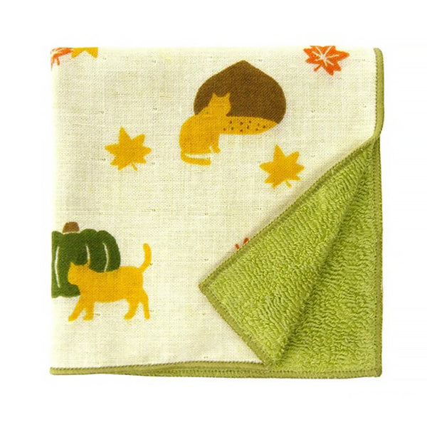Serviette Japonaise - Imokori Cat | Moshi Moshi Paris Boutique