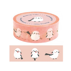 Washi Tape Yuko - Birds Pink | Moshi Moshi Paris Japan