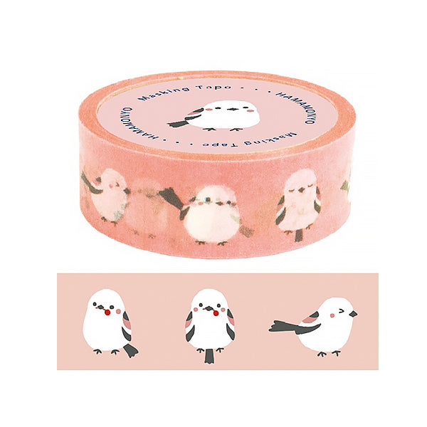 Washi Tape Yuko - Birds Pink | Moshi Moshi Paris Japan